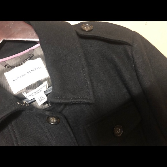 Banana Republic wool Jacket Size Lg. - Picture 2 of 5